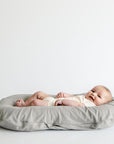 snuggle me organic lounger cover stone baby