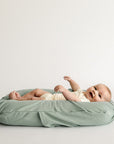 snuggle me organic infant lounger slate