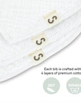 Stuckies Premium High Absorbency Bibs (Set of 3)