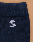 Moon Navy Blue Socks