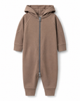 Beige Winter Zipsuit