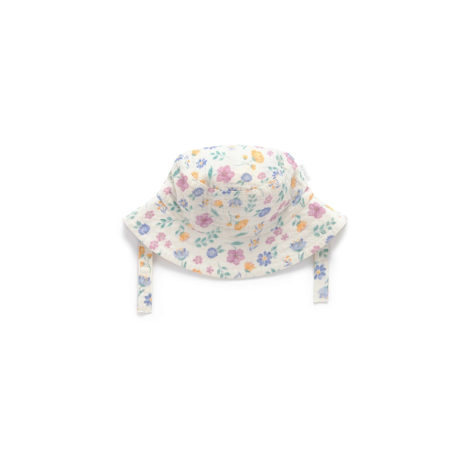 baby hat floral sun accessories organic outdoor