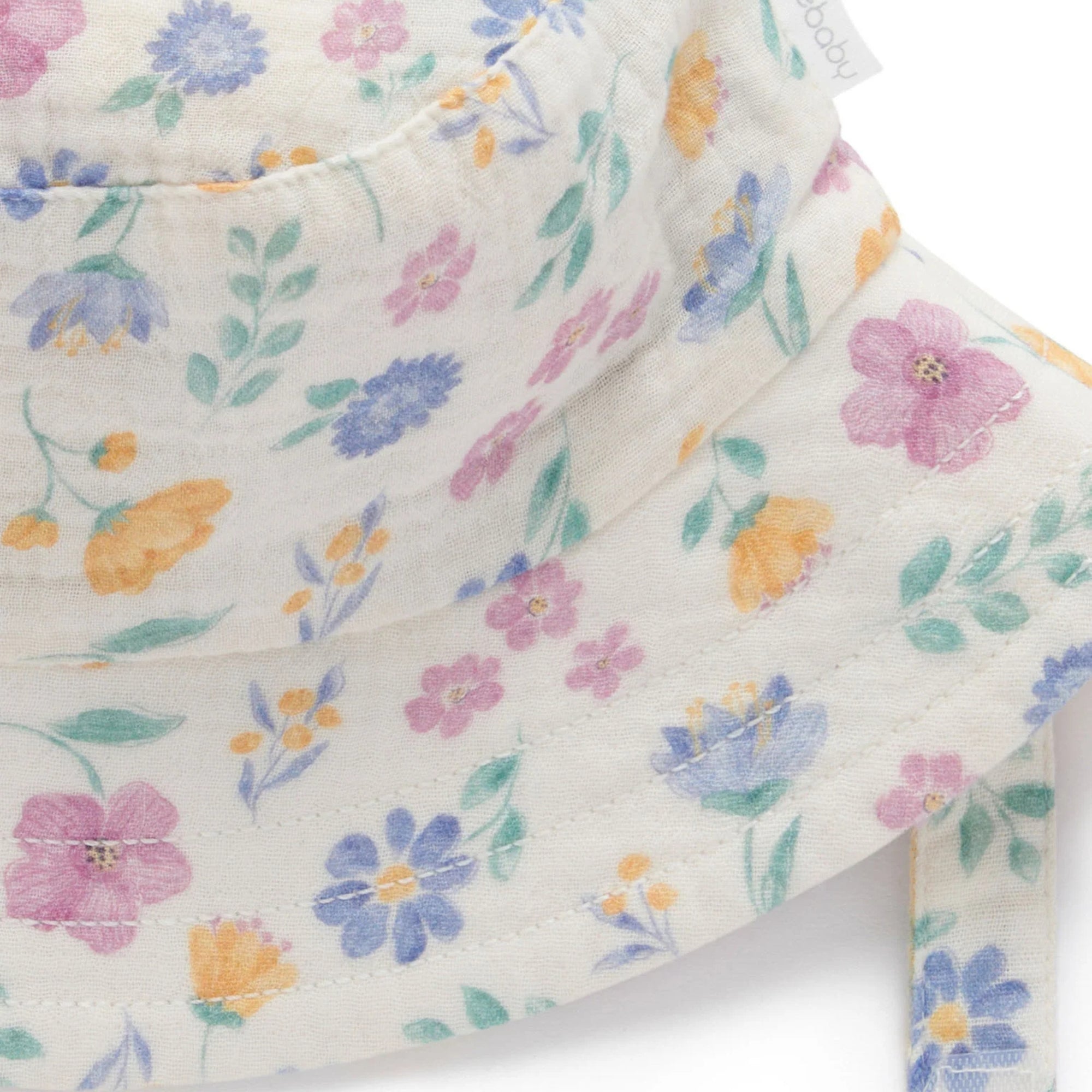 baby hat floral sun accessories organic outdoor