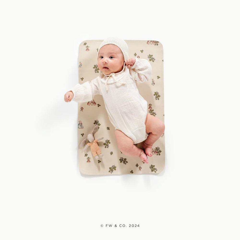 gathre micro mat baby changing mat peter rabbit