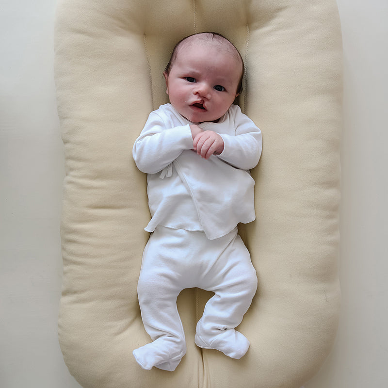 snuggle me organic infant lounger honey baby bed