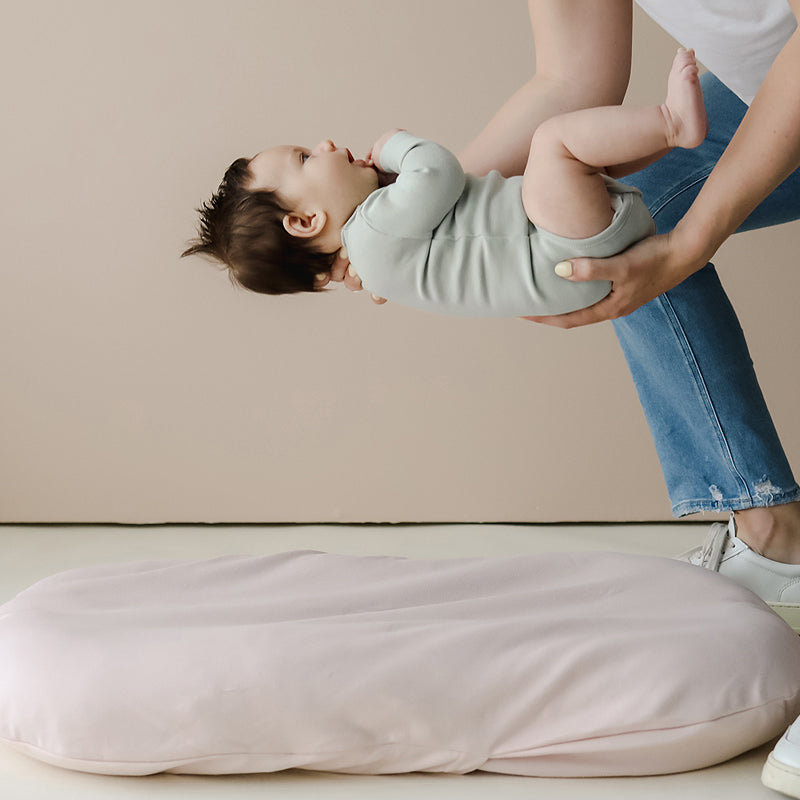 snuggle me organic infant lounger cover only petal