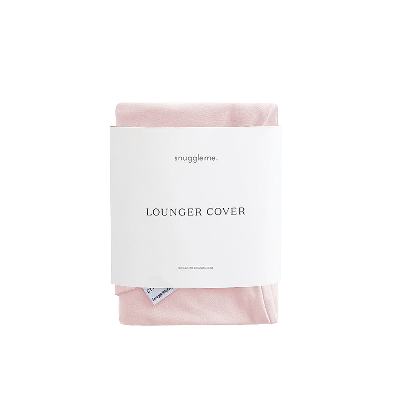 snuggle me organic infant lounger cover only petal