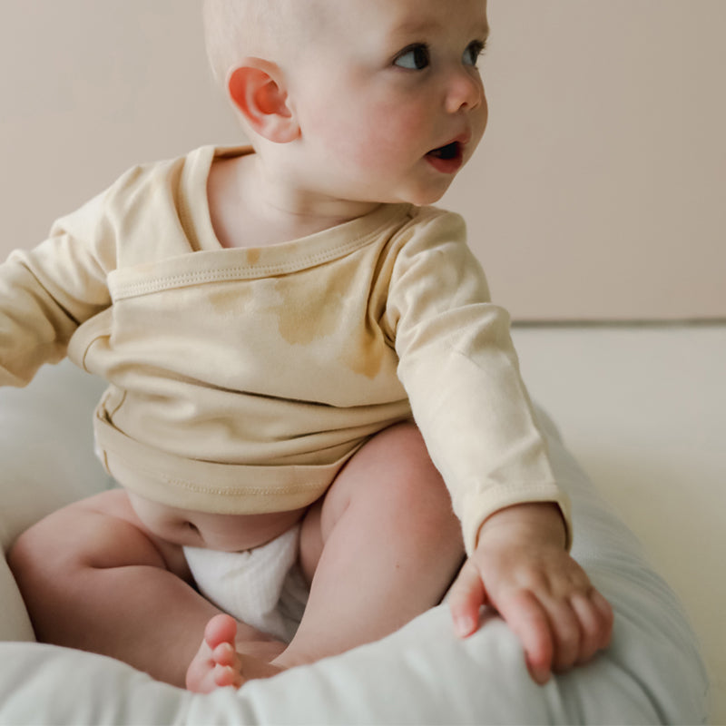 snuggle me organic infant lounger sage baby bed