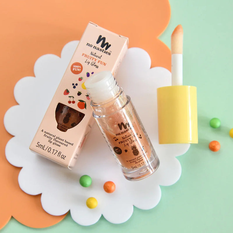 no nasties kids natural lip gloss kids make up