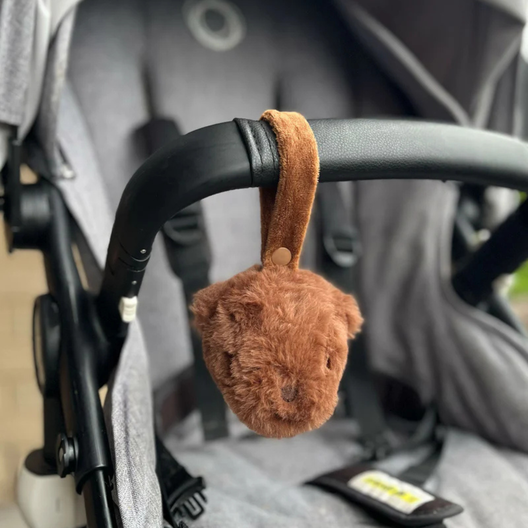 purebaby organic pram toy