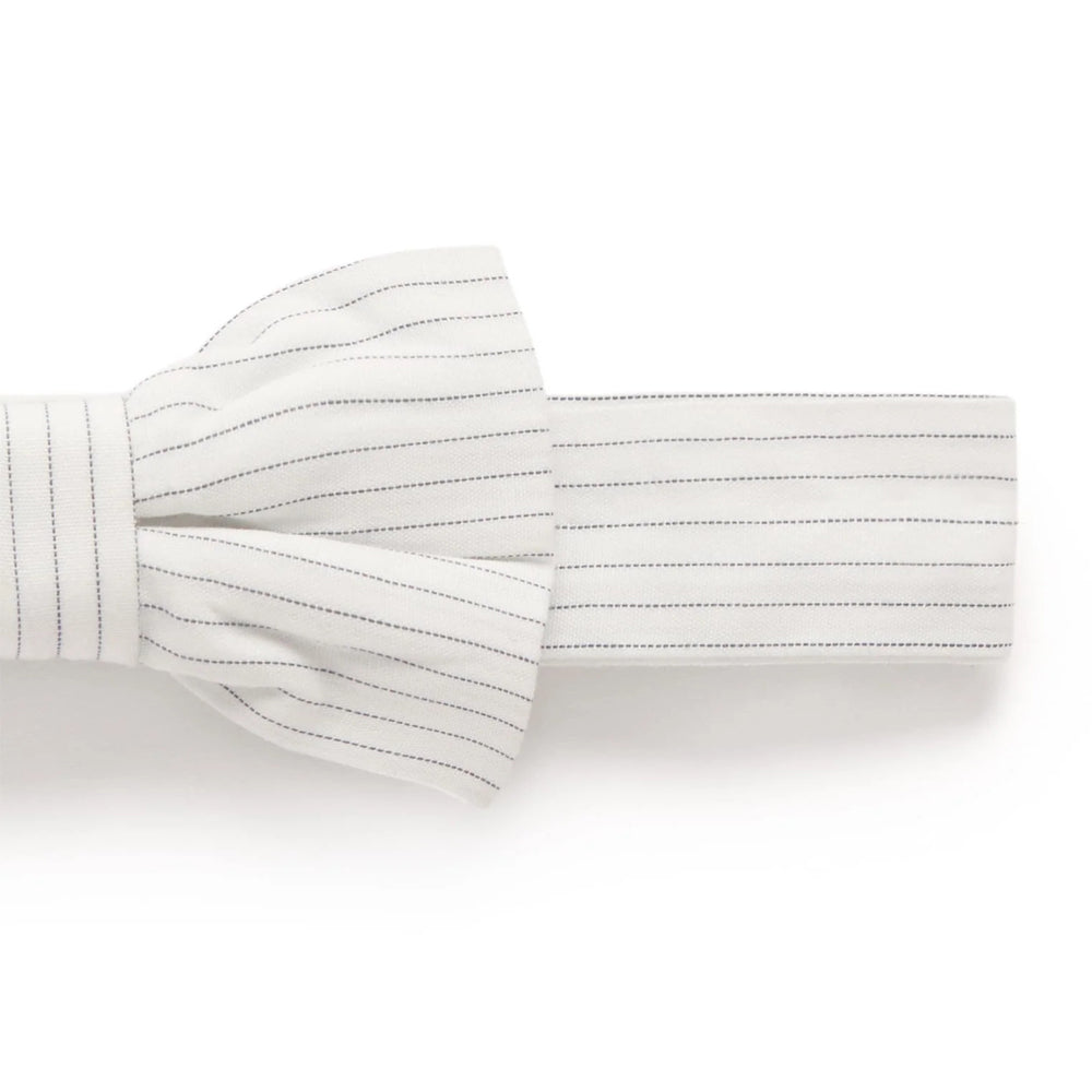 purebaby organic bow tie stripe baby boy