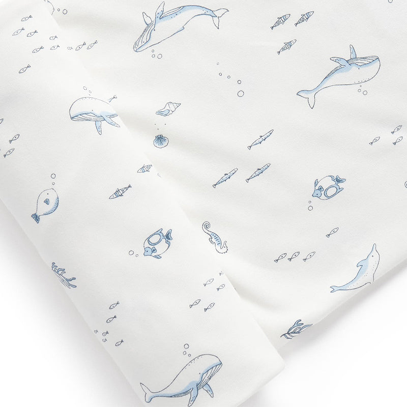 purebaby organic cotton newborn baby blanket swaddle