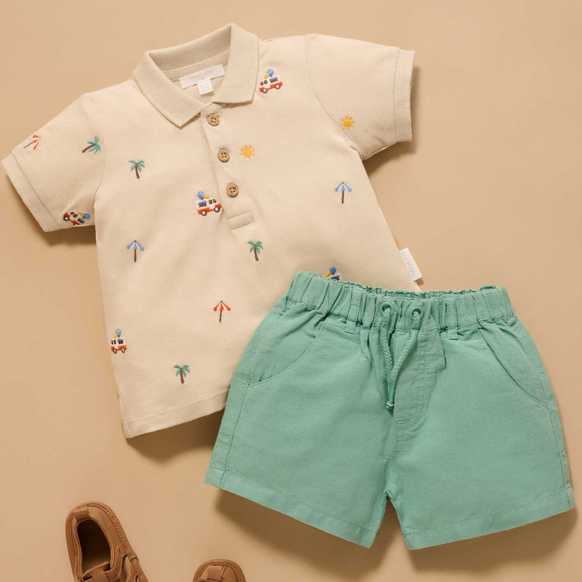 toddler kids shirt summer boy girl icecream van