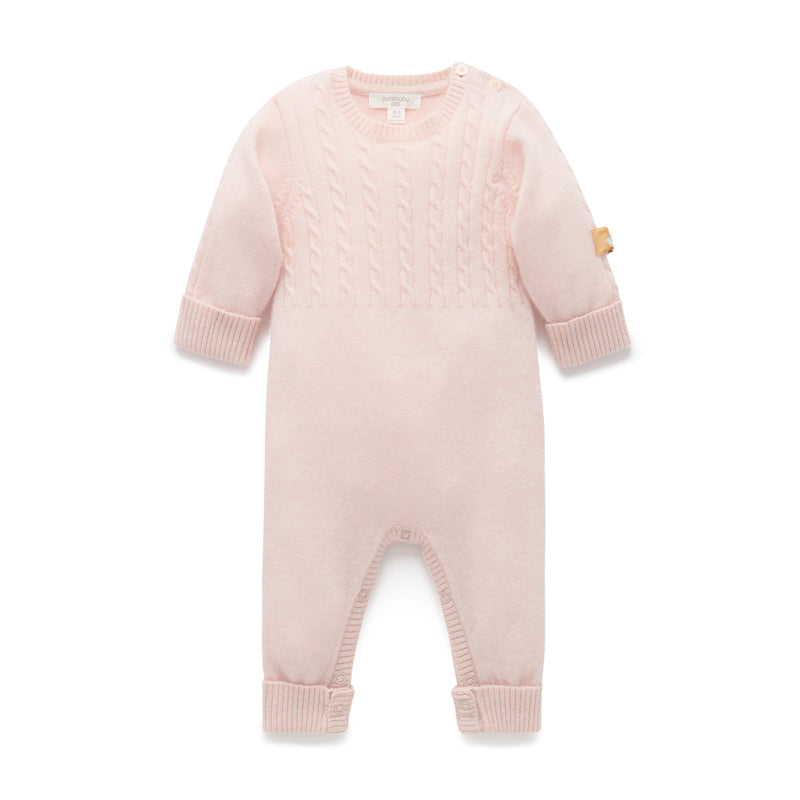 purebaby cashmere romper baby winter clothes
