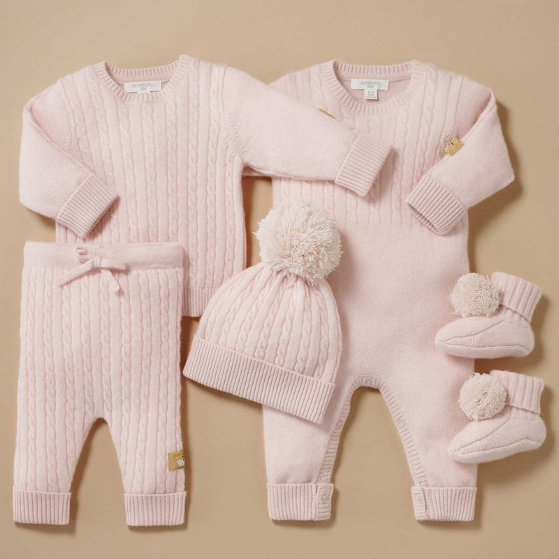 purebaby cashmere leggings baby winter clothes