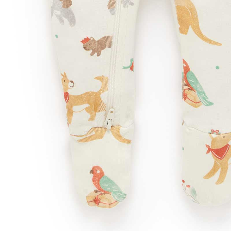 Christmas Growsuit and Bib Set