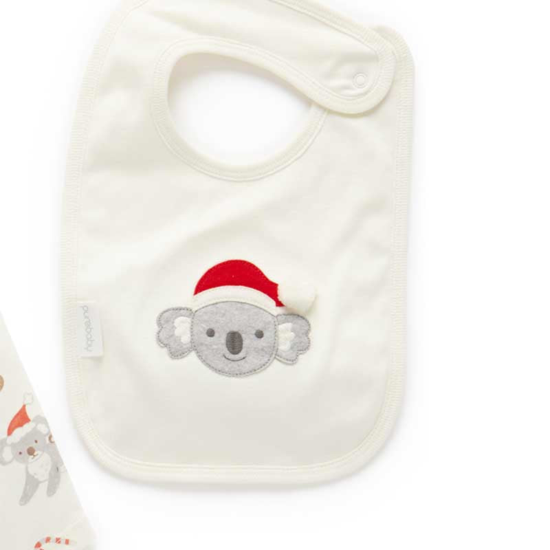 Christmas Growsuit and Bib Set