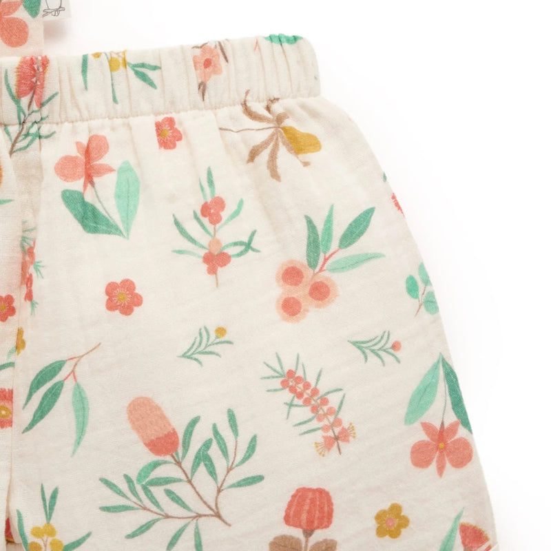 Outback Floral Crinkle Pyjama Set