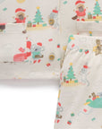 baby kids christmas pyjama pj set purebaby organic cotton sleepwear