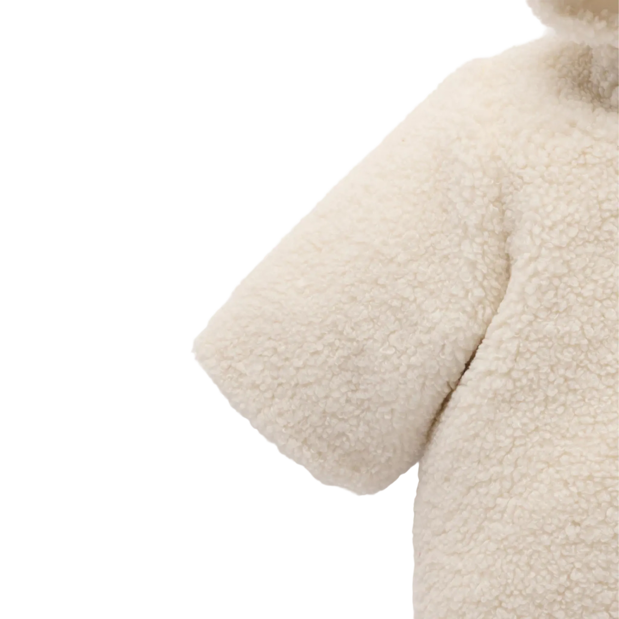 purebaby cream baby kids winter jacket