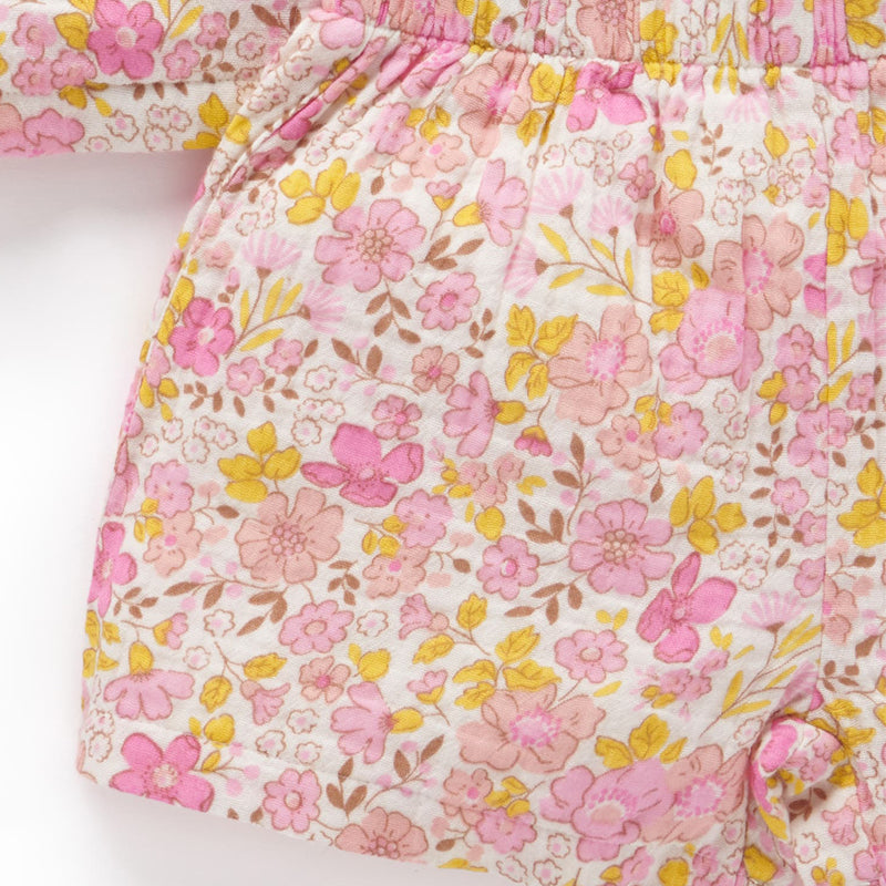 Summer Blooms Crinkle PJ Set