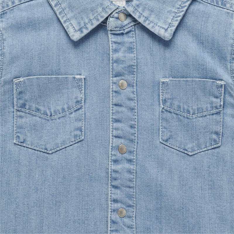 Denim Over Shirt