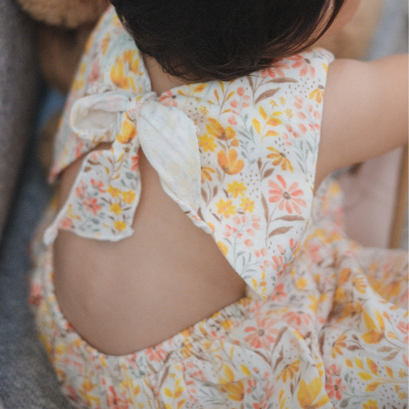 Desert Flower Bow Dress