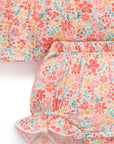 purebaby organic fsetive floral set baby girl floral outfit