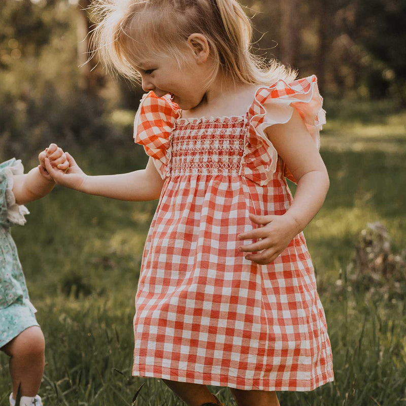 baby girl christmas dress organic cotton