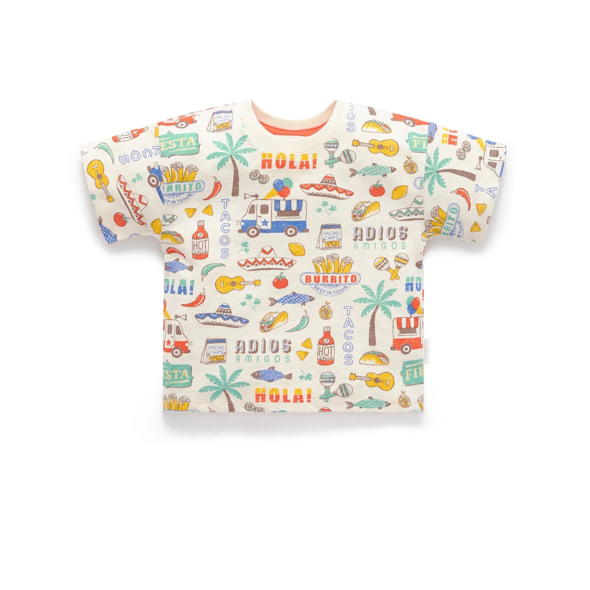 baby toddler kids summer ice crem van music shirt