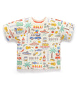 baby toddler kids summer ice crem van music shirt