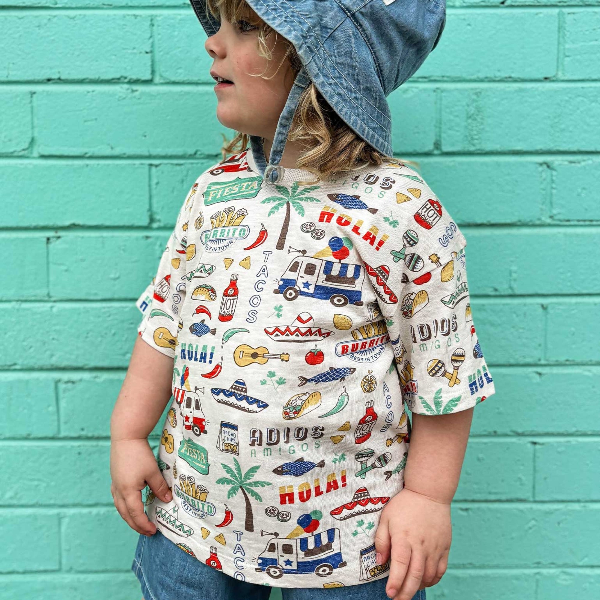 baby toddler kids summer ice crem van music shirt