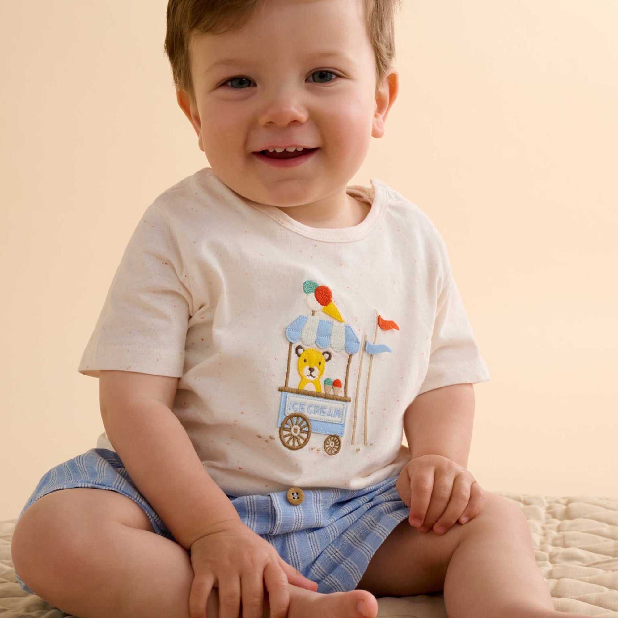 baby toddler shirt shorts boy girl summer