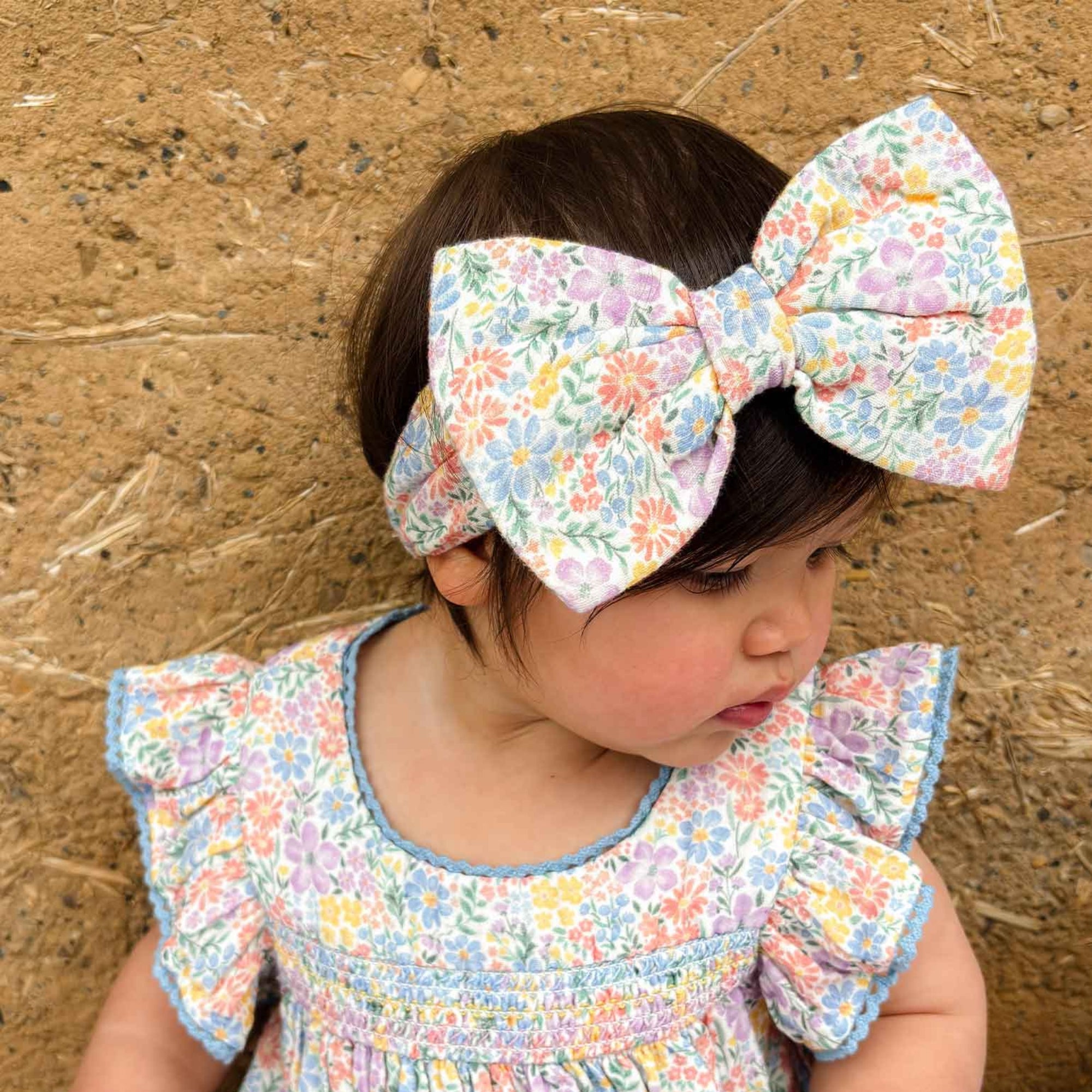 baby girl hair accessories floral