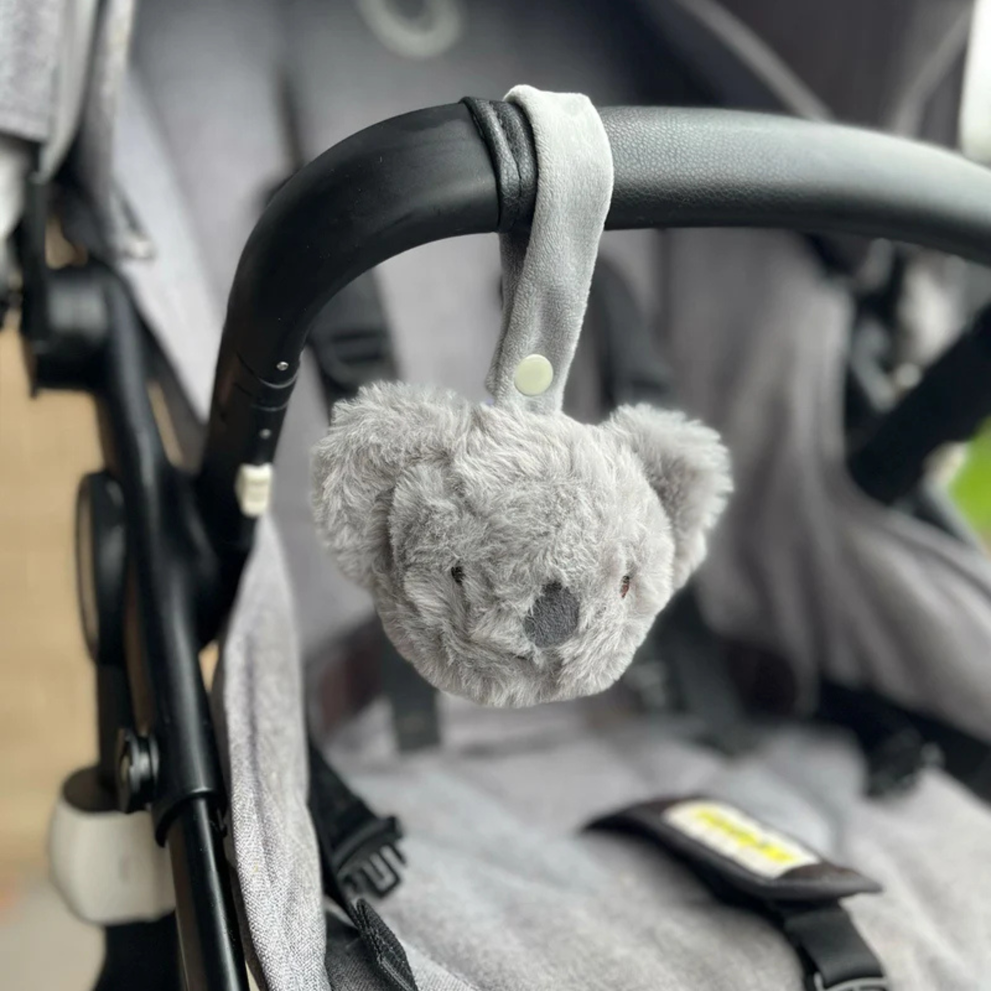 purebaby organic pram toy