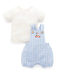 toddler baby romper white shirt stripe