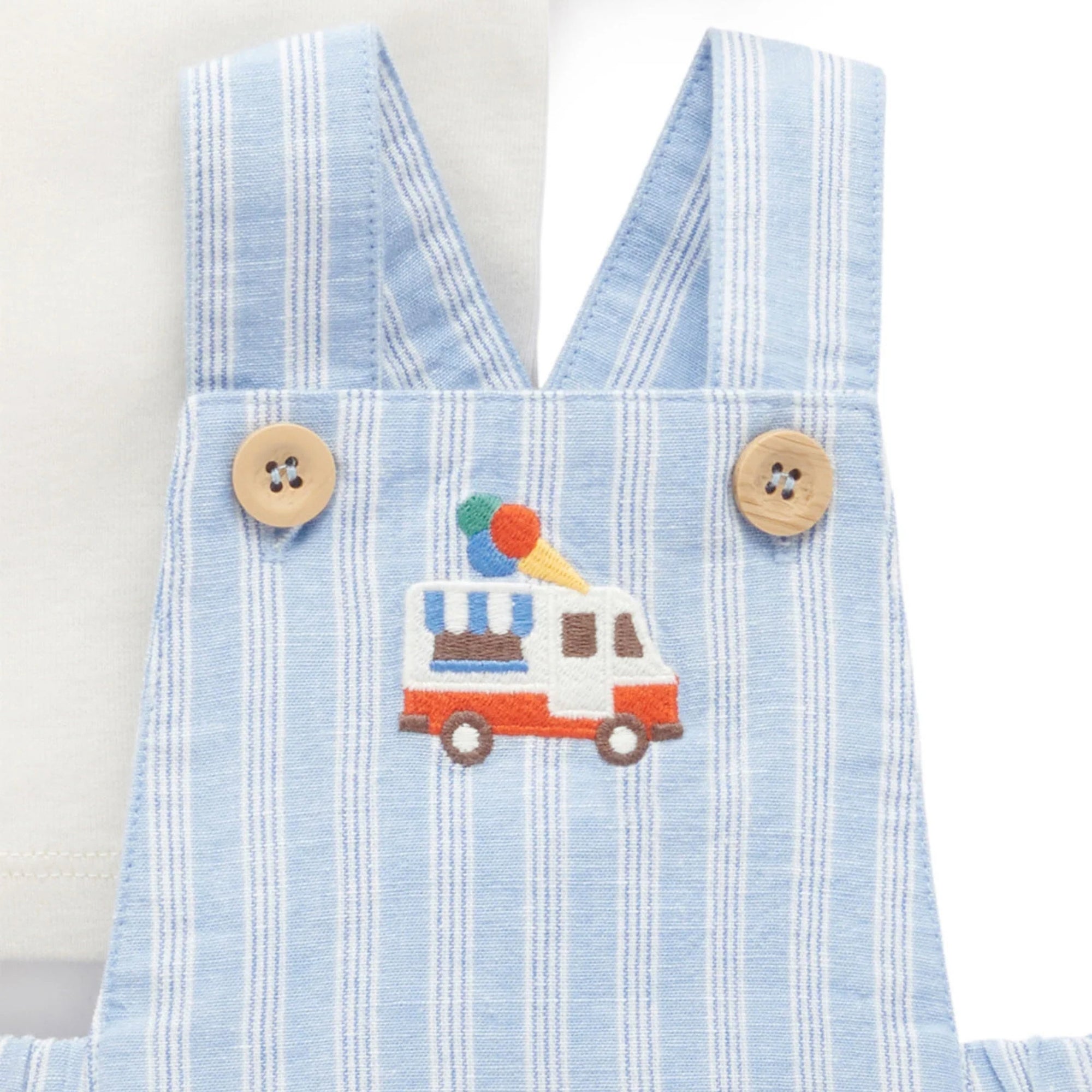 toddler baby romper white shirt stripe