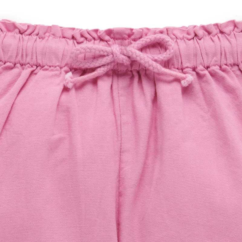 Linen Blend Shorts Fig