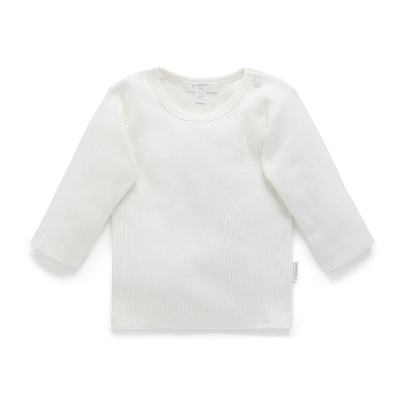 organic cotton long sleeve tee for baby