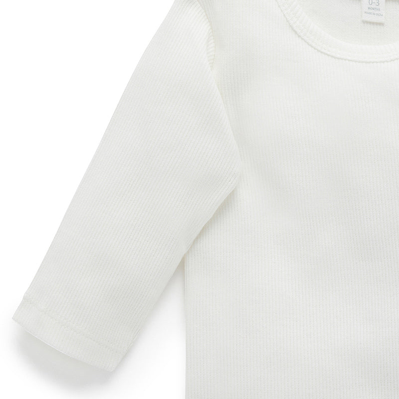 organic cotton long sleeve tee for baby