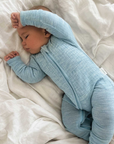 purebaby organic merino wool growsuit moonstone baby travel