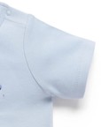 purebaby organic skies the limit button up pj set baby boy organic cotton clothes