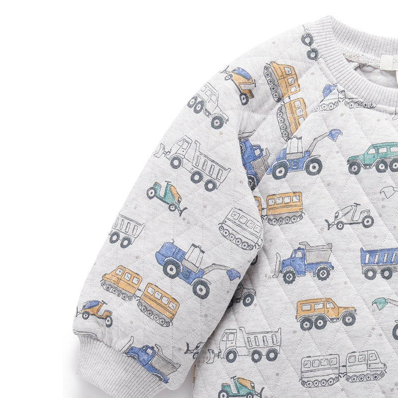 purebaby organic windcheater snow vehicle baby travel cold outfit