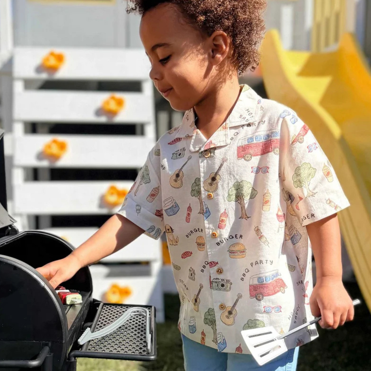 BBQ Linen Blend Shirt