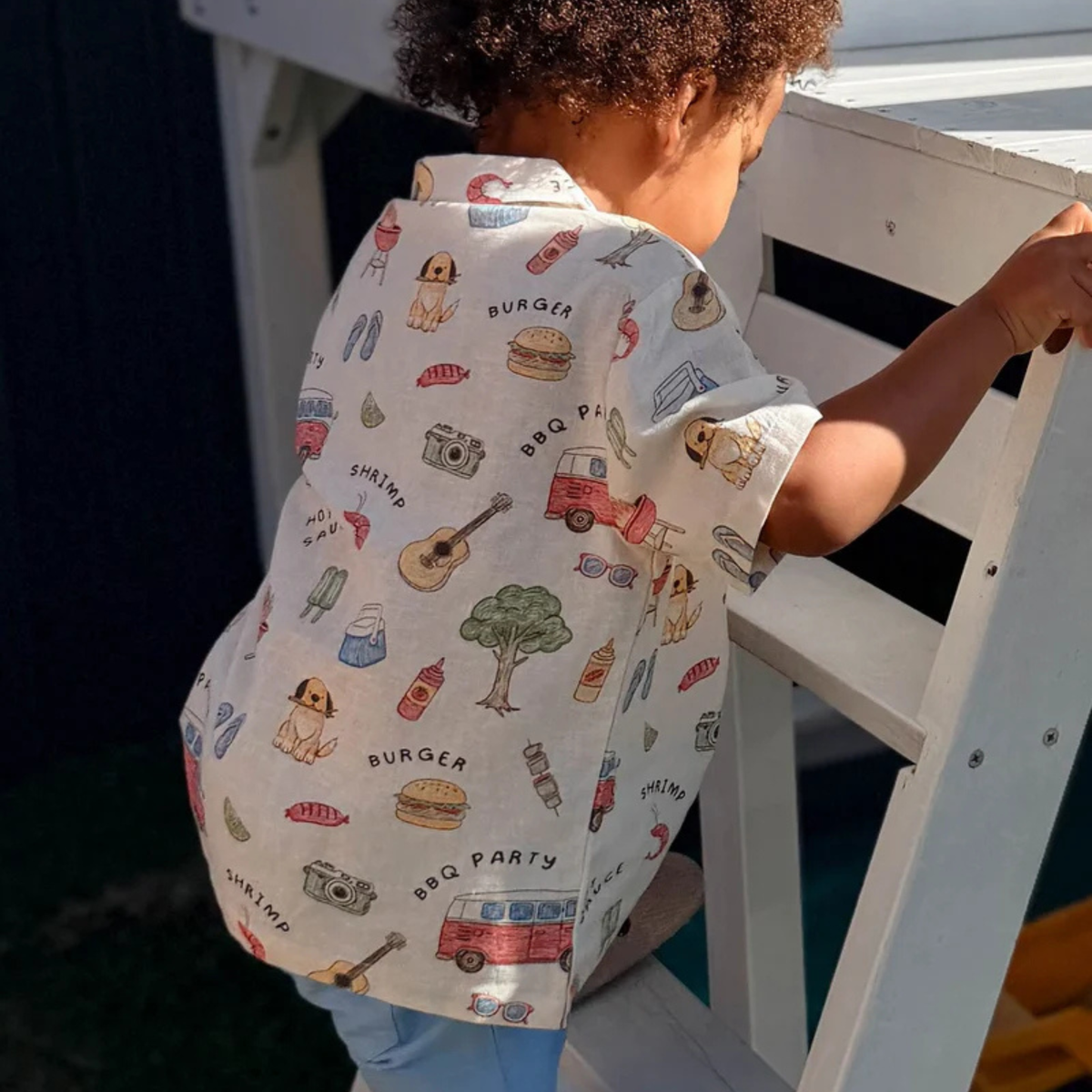 BBQ Linen Blend Shirt
