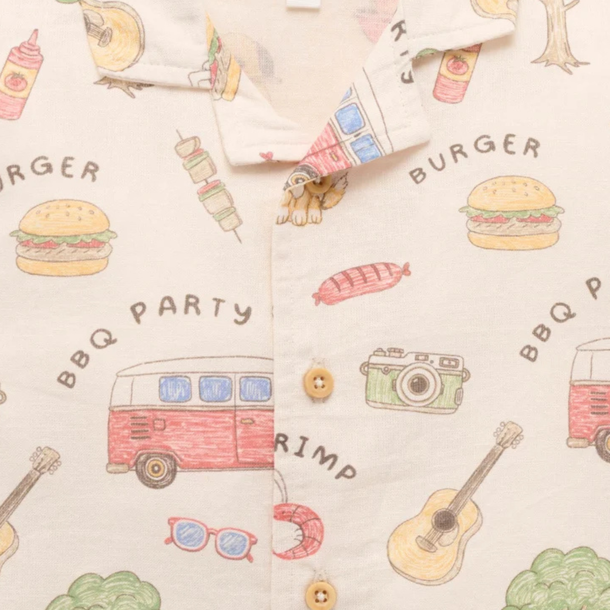 BBQ Linen Blend Shirt