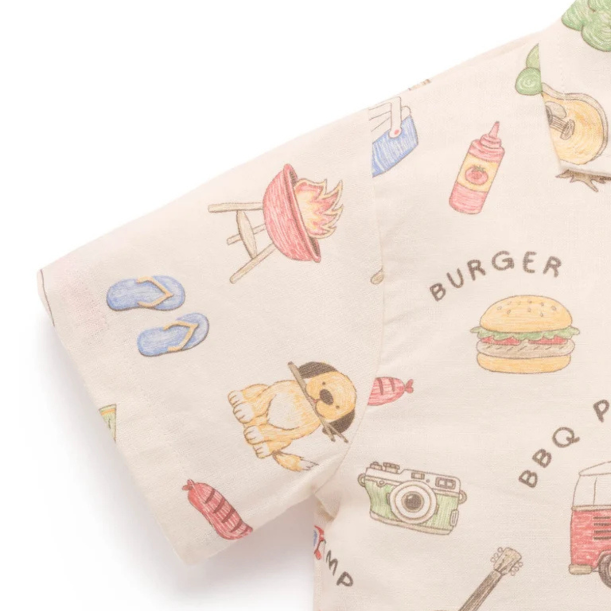 BBQ Linen Blend Shirt