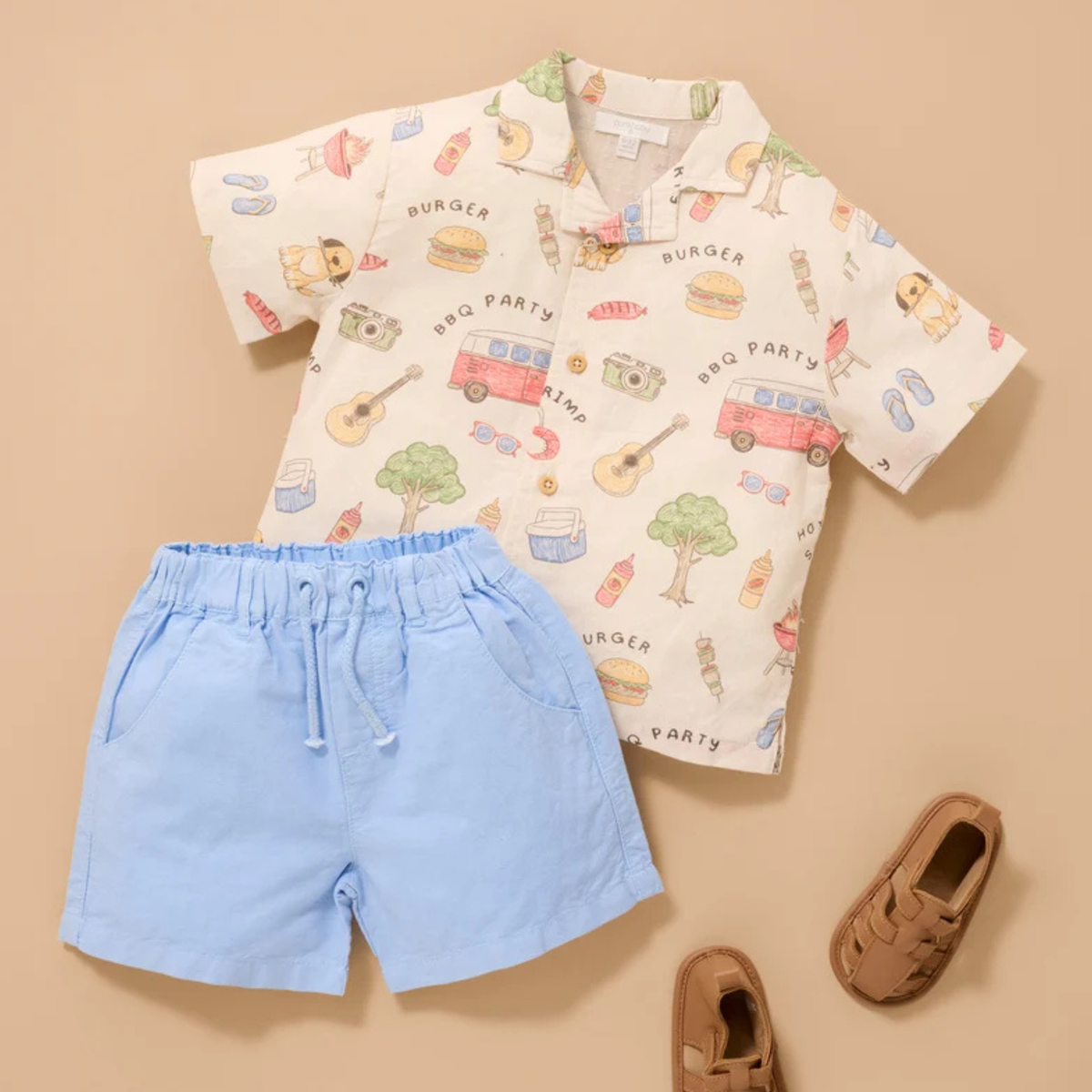 BBQ Linen Blend Shirt