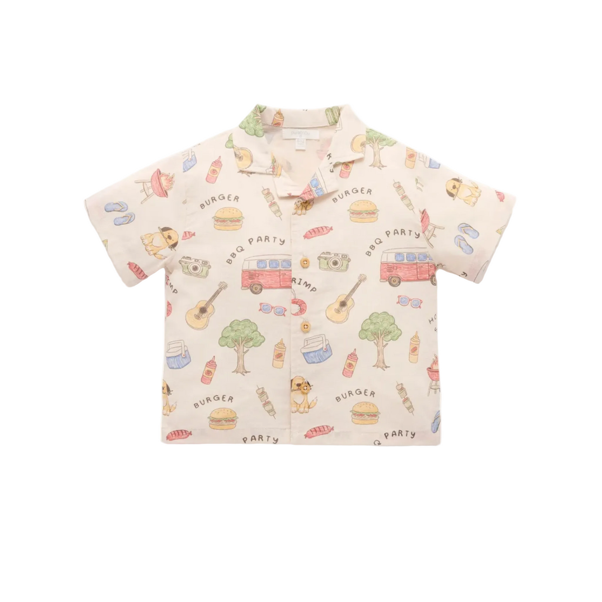 BBQ Linen Blend Shirt