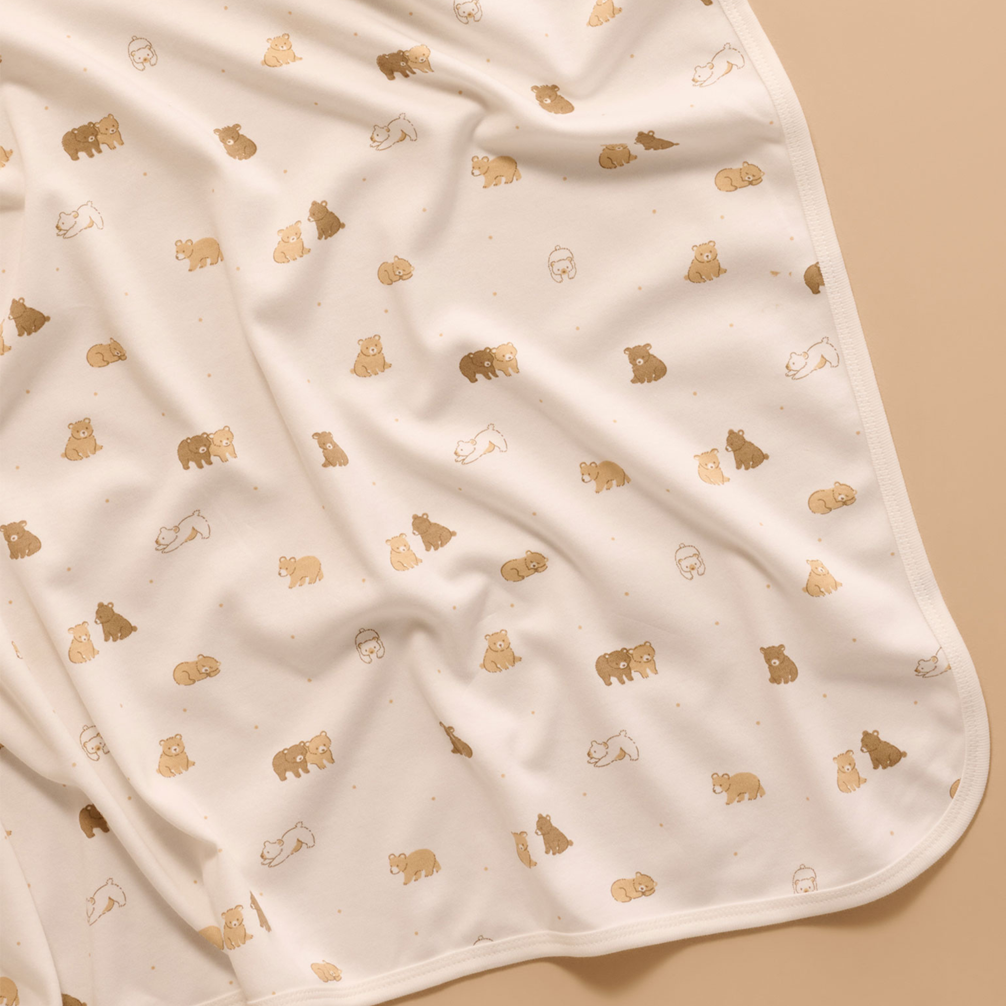 purebaby organic cotton newborn swaddle blanket